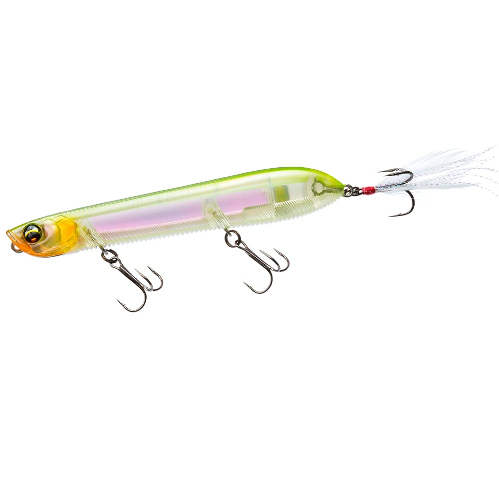 

DUEL Pencil Popper Floating 110mm Ghost Chart Back Bass Fishing L-Bass