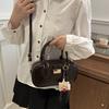 Small Crossbody Vintage Square Bag Handbag With Pendant For Girl Use Daily