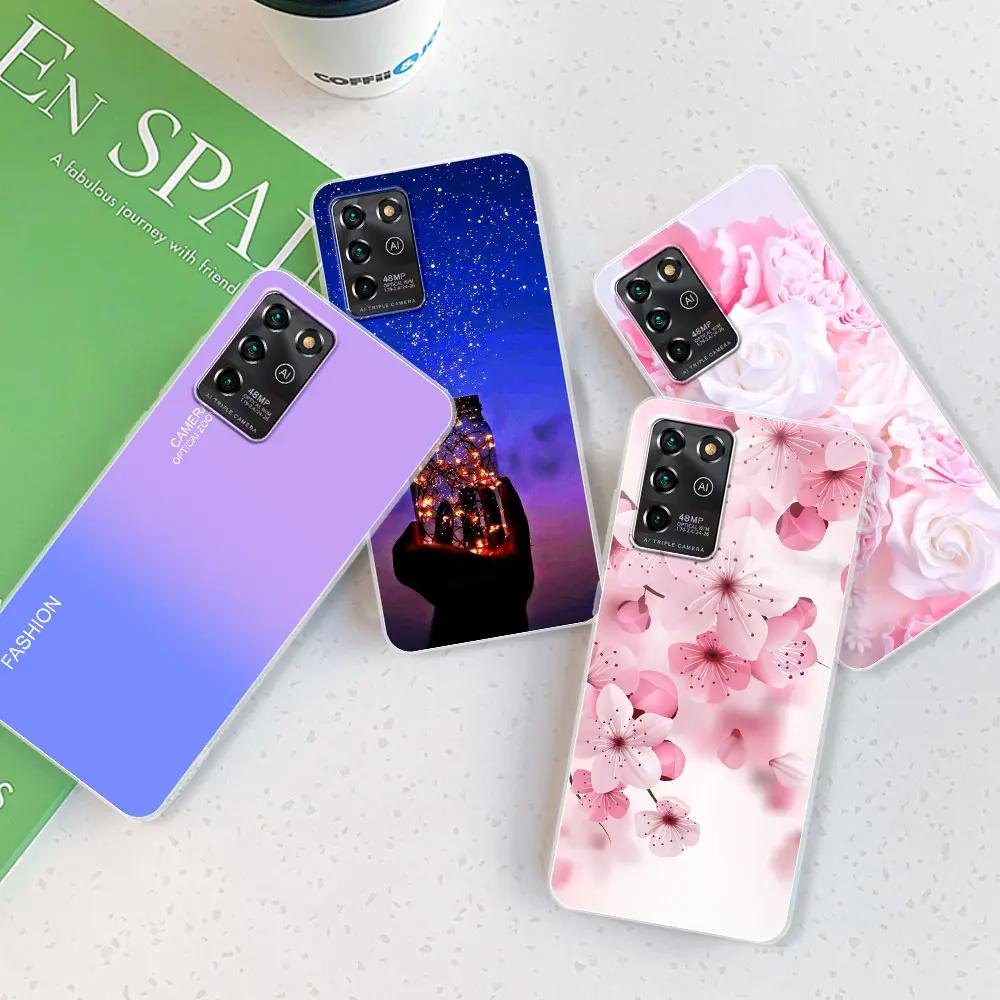 Für ZTE Blade V30 Vita Hülle ZTE Blade V2022 Cover Transparentes Silikon Weiches TPU Handy Hüllen Case Für ZTE V30 Vita Hülle Bumper