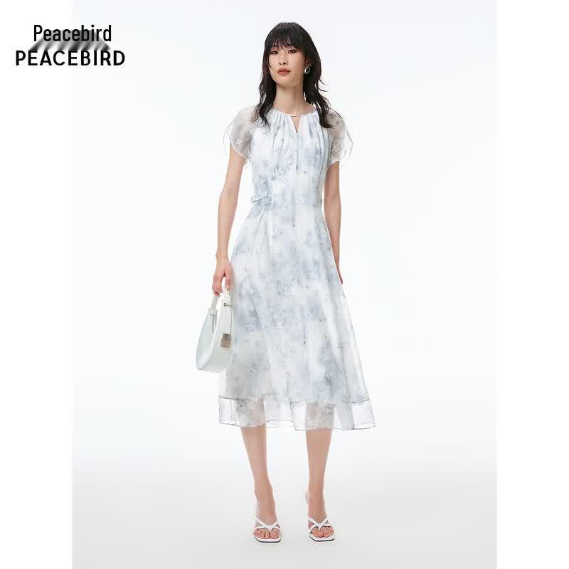 Peacebird A1FAF2262 Floral Maxi Dress S