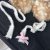 Soft Ear Cap Cold Proof Earmuffs Lace Design Plush Earmuffs Soft Lace Earmuffs  Winter Season