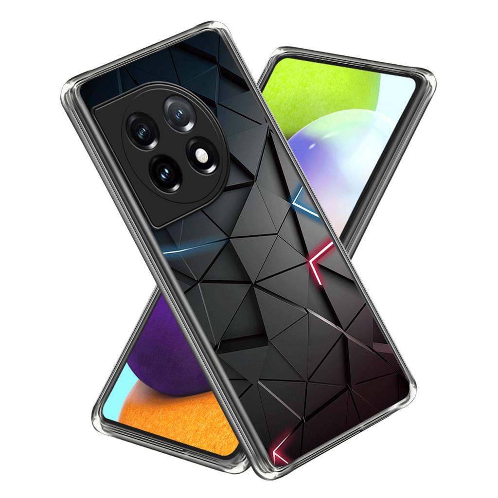 For OnePlus Ace 3 5G/12R 5G Phone Case Slim Pattern Printed TPU Cover