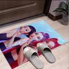 KPop Demon Hunters Pattern Rug, Indoor/Outdoor Mat, for Picnic, Gameroom, Bedroom, Office, Living Room, Home Decor Carpet, Birthday Gift