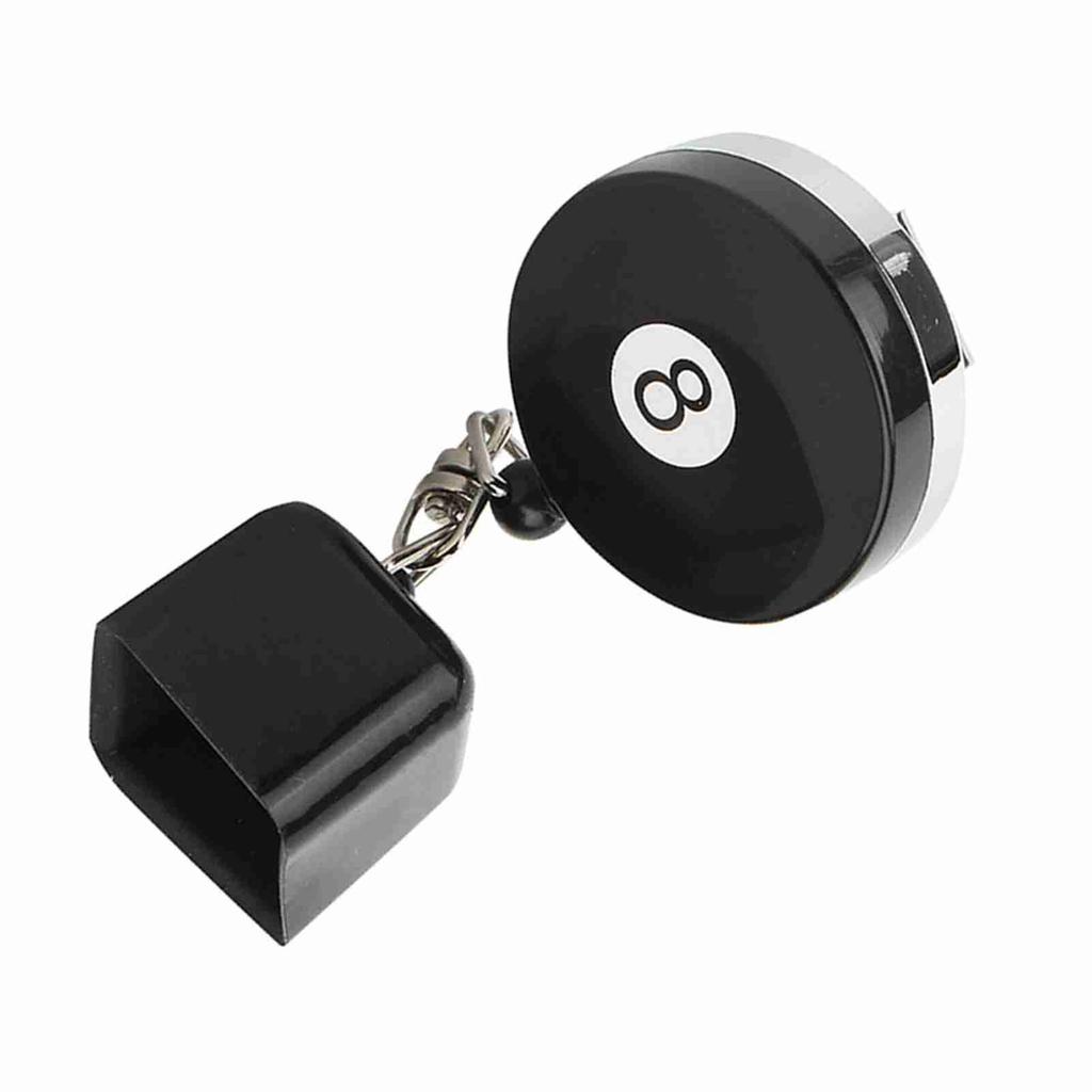 Retractable Billiard Pool Cue Chalk Holder Protective Cover Accessory Portable
