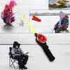 Kinder-Eisangelrute Kunststoffangelrute Tragbare Leichte Angelruten Mit Angelschnur Für Jungen Mädchen 33cm / 12.99 In