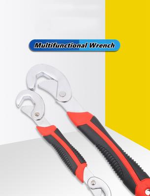 Universal Adjustable Wrench Tool Set Multifunctional Large Opening Double-Ended Pipe Live Mouth Pliers Wrench Hardware Hand Tool