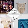 1-20PCS Adhesive Hooks Ceiling Strong Bearing Sticky Rack Kitchen Wall Key Hangers for Hanging Plant Wind Chimes Lights