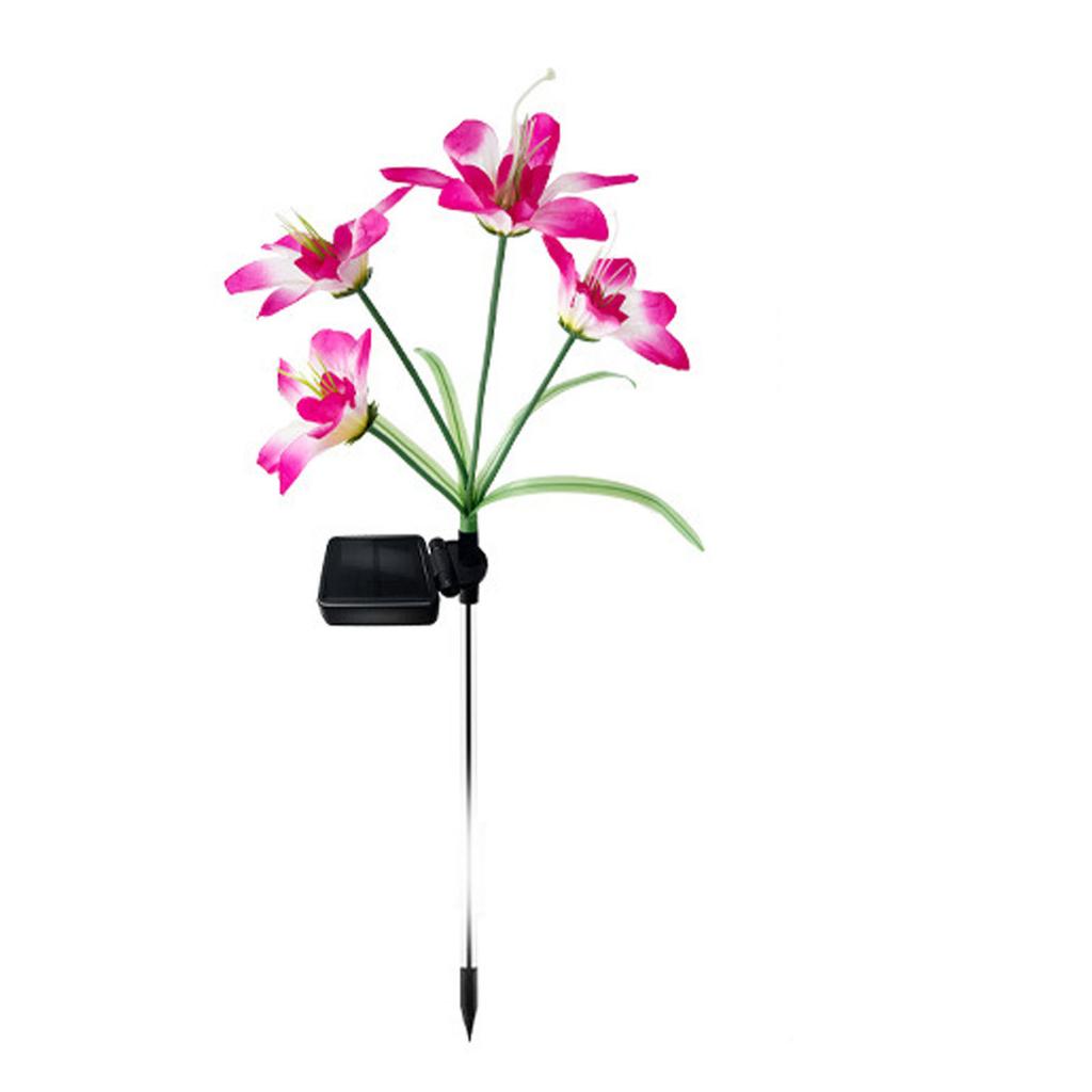 Solar Ground Insert Lights - Outdoor Simulated Flower Lights | Villa Courtyard Garden Decorative Lights