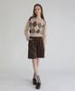 Sopeuteuseoul Argyle Crop Knit [Beige]