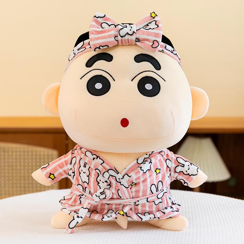 Bathrobes small new plush toys cute sweater crayons small new doll sleeping pillow gift
