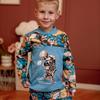 Boys’ Pajama Set – Warm Fleece Lining, Snap Top, Printed Design, Demi-season, 6077-024-33-4 HC