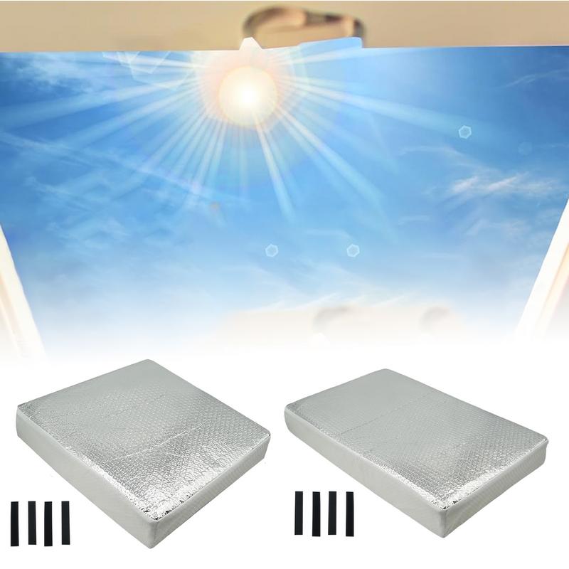 RV Skylight Insulator Reflective Waterproof Skylight Shade Ventilation Accessory For Trailer Caravan Bathroom Shower Outdoor