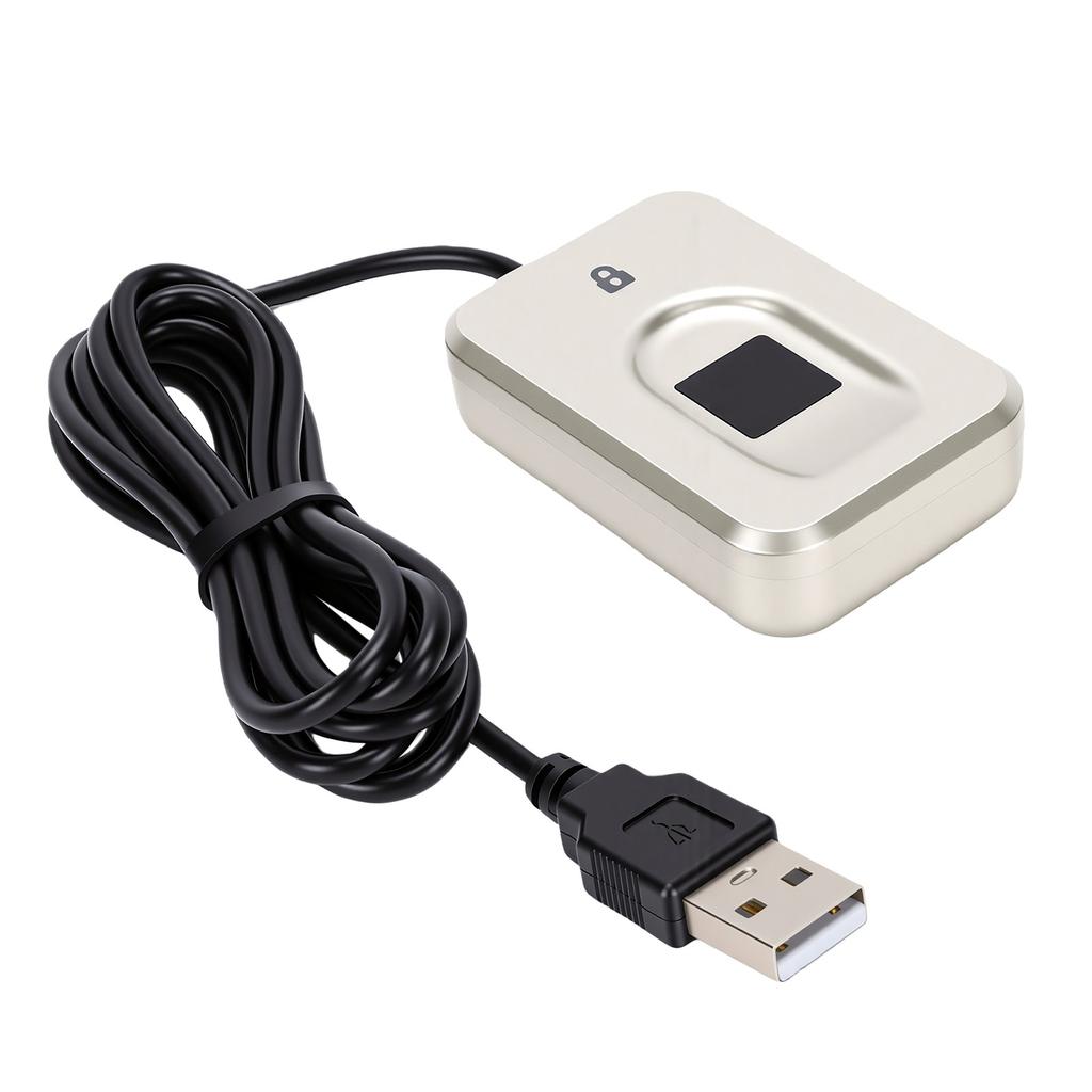 USB Fingerprint Reader Plug and Play Fast Response Portable Fingerprint Scanner for PC Login