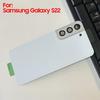 Back Cover Cases Battery Cover Housing For Samsung Galaxy S22 5G SM-S901B S22+ 5G S22 Plus SM-S906B Back Rear Glass Case