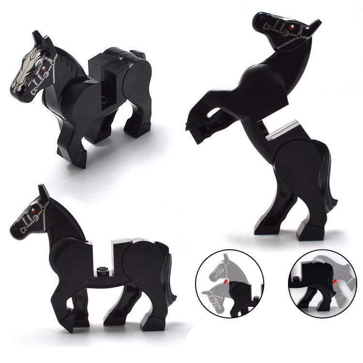 Creative MOC Urban Zoo Farm Animal Building Blocks Assembly Educational Toy Gift