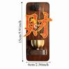 Creative Spring Festival Fridge Magnet Good Luck Entrance Door Bells Magnetic Doorbell  Bedroom