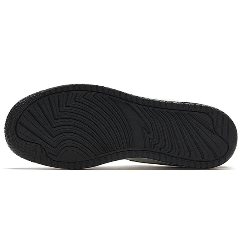 Anta Original Year Cushioning, Wear Resistant Low top Skateboard Shoes Women's Black White Sneakers 922518068F-4