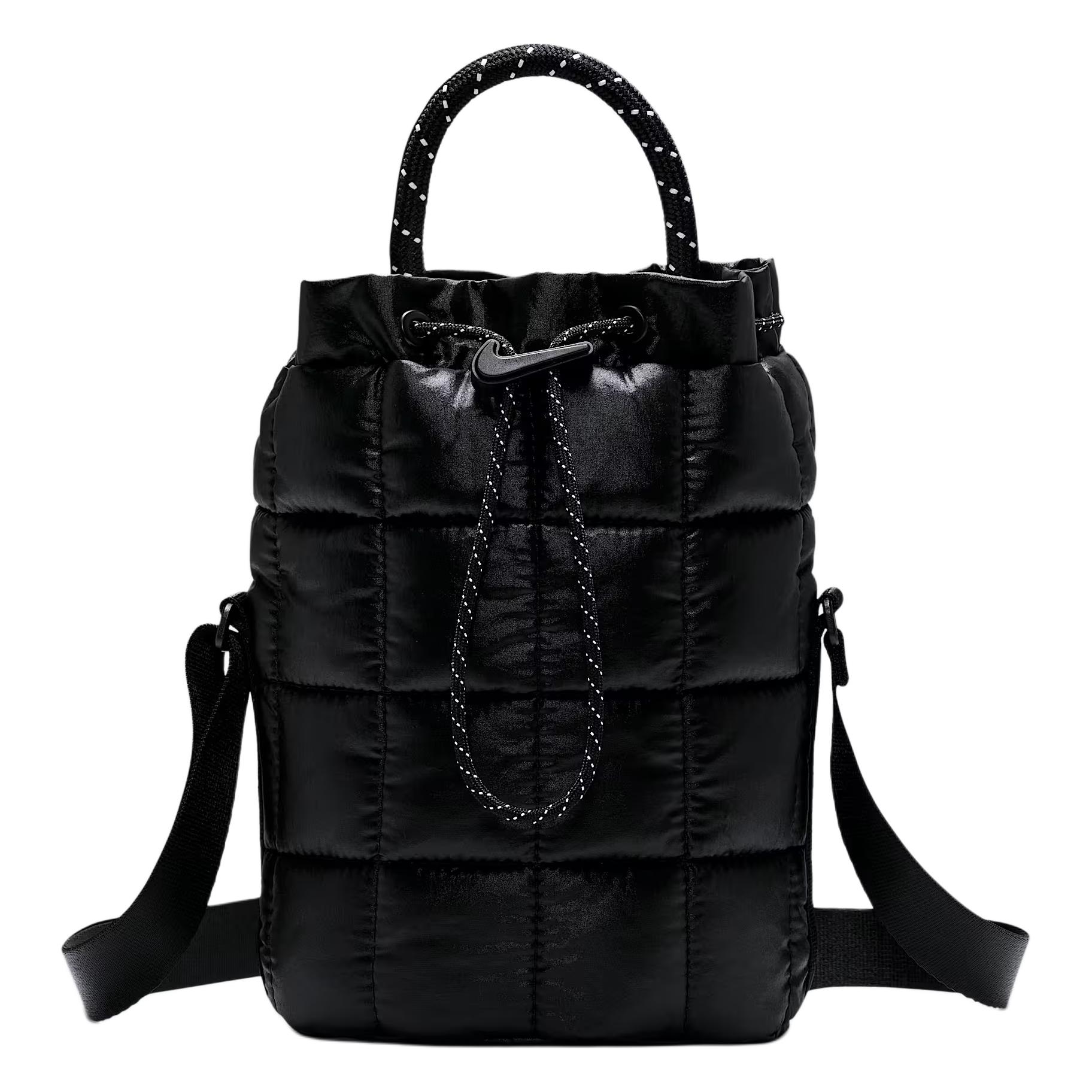 Nike Sportswear Puffle Quilted Design Tote Bag Unisex tote bags Black HQ6709-010 Black