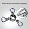 Fishing Tackle Accessories Fishing Connector Swivels Crossline Swivels Trolling Line Connector 3 Way Fishing Swivels