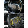 Für 2017+ Chevrolet Camaro Lenkradabdeckung Zierleiste Innenzubehör Gelb
