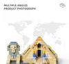 643PCS Bricks World Famous Architecture Great Pyramid of Giza-Cairo Egypt Model Building Bricks Toy For Children