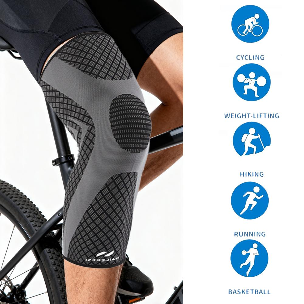 1Pc Full Length Long Leg Sleeve For Leg Pain Relief & Muscle Recovery, Helps Reduce Swelling &Inflammation, Promotes Circulation