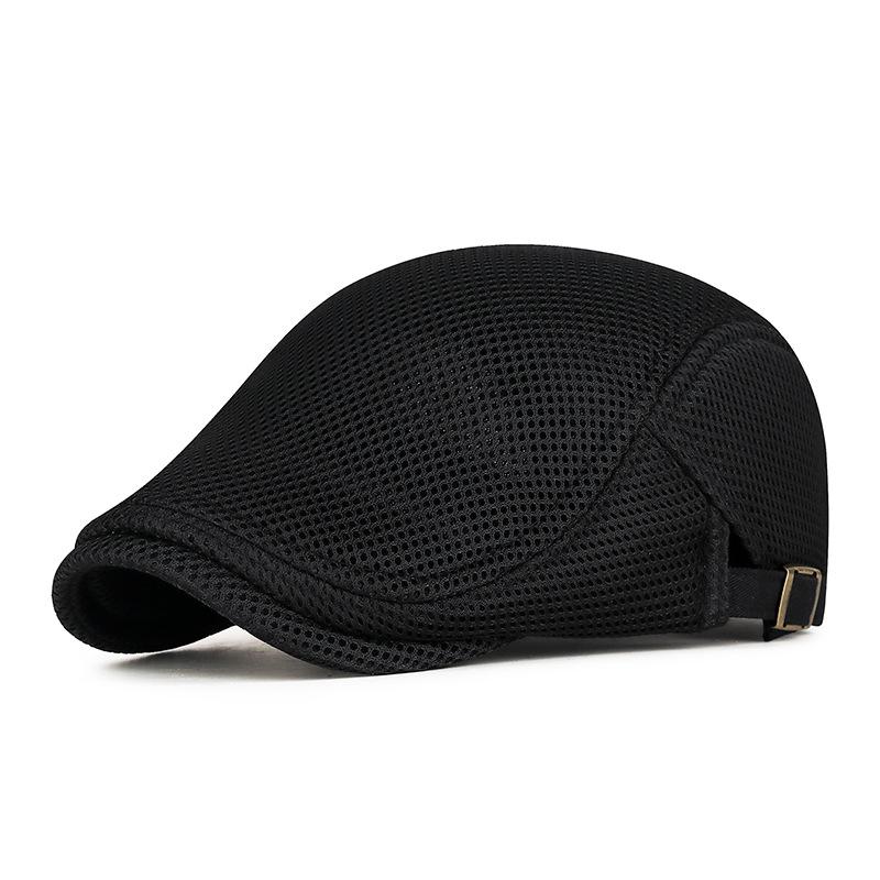 Cool Breathable Outdoor Mesh Baseball Cap, Unisex Sun Protection Ivy Beret
