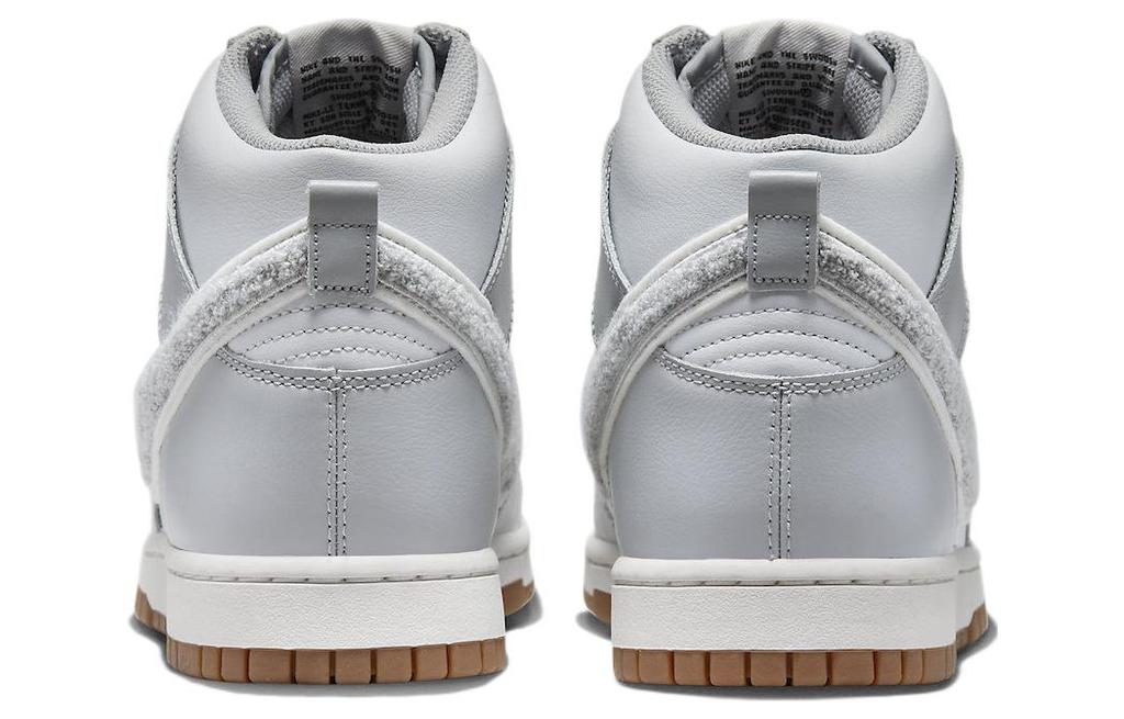 Nike Dunk High 'Chenille Swoosh Light Smoke Grey' DR8805-003