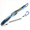 1091 Fish Lightweight Aluminum Fish Long Reach Gun Grip (Iregui) Grip, Grip, (Blue (Aluminum Trigger))
