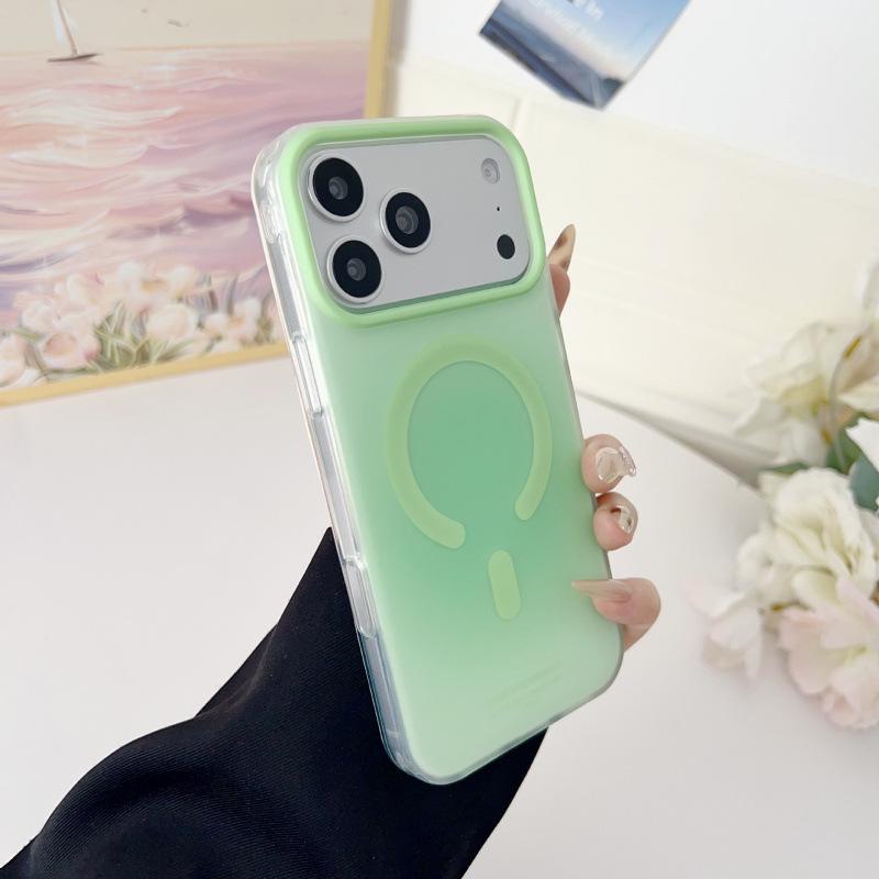 Frosted IMD Magnetic Phone Case for iPhone 17/16/15 Pro Max iPhone 14 Pro Max