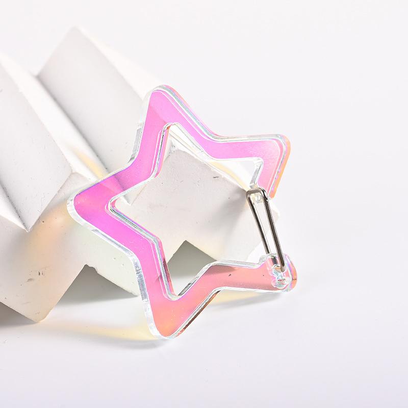 Kreativ Form Karbinhake Koreansk Handtält Dekoration Ryggsäck Hänge Tecknad Väskberlocker Ryggsäcksaccessoarer