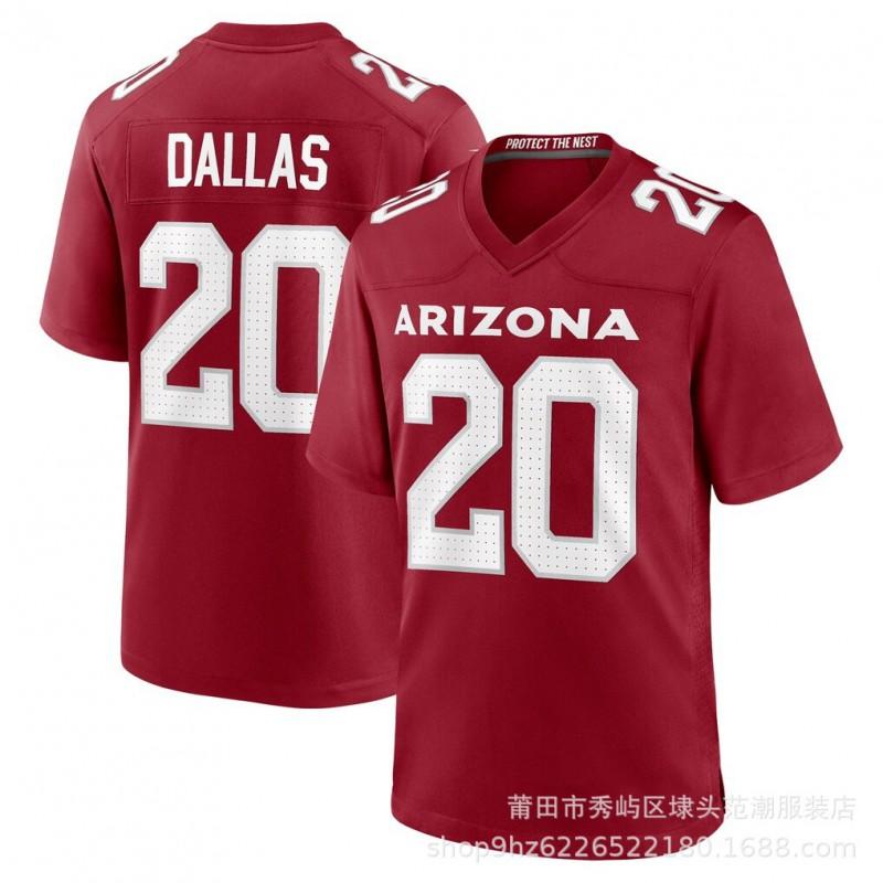 NFL Arizona Cardinals 18 Embroidered Football Jersey Mens Team Sports Uniform