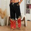Pantalones de Navidad para Hombre, Pantalones Casuales para Dormir