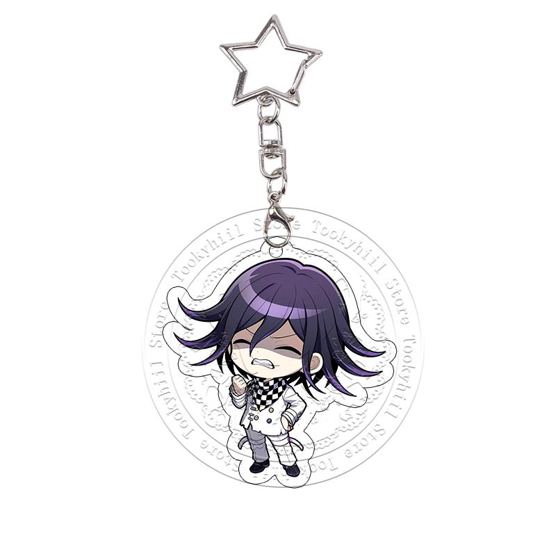 Danganronpa Acryl Schlüsselanhänger Toko Tsumiki Monokuma Exquisiter Schüler Anime Cartoon Taschenanhänger Chibi Dekor Zubehör Anhänger
