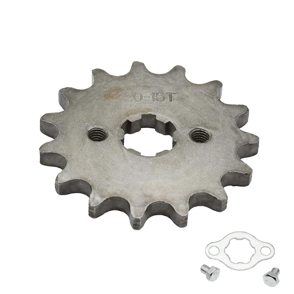 420H Chain 420 17mm 10 -19 Teeth Front Engine Sprockets For Taotao Kayo BSE Xmotos Apollo SSR Monkey Dax 110 125cc Dirt Pit Bike