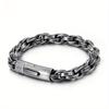 Engros af trendy smykker i rustfrit stål, retro armbånd i titaniumstål, herremode, personlighed, simpelt armbånd