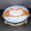 Natural Wood Musical Instruments Ergonomic Tambourines Perfect for Professional Player Students and Party Entertainment