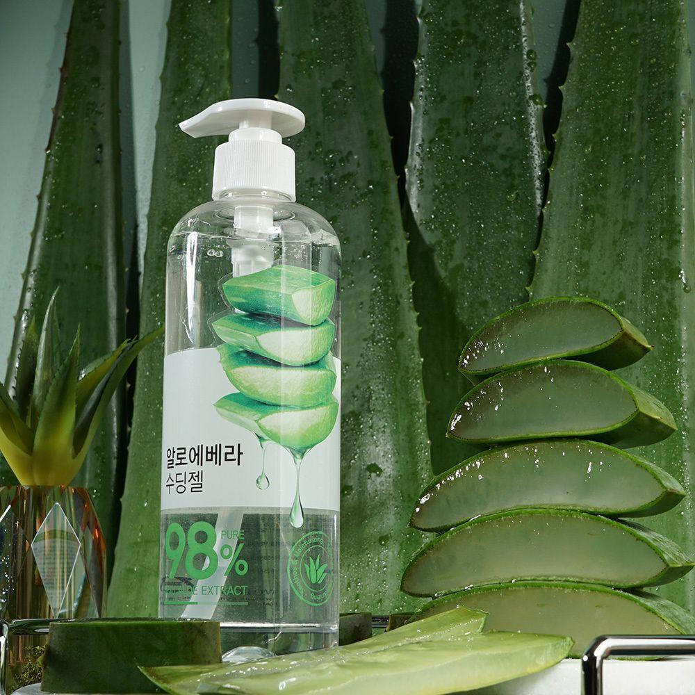 

Comfortable ZGJUTXLK Green Tea Extract Honey Extract Purity 98 Soothing Gel 500ml