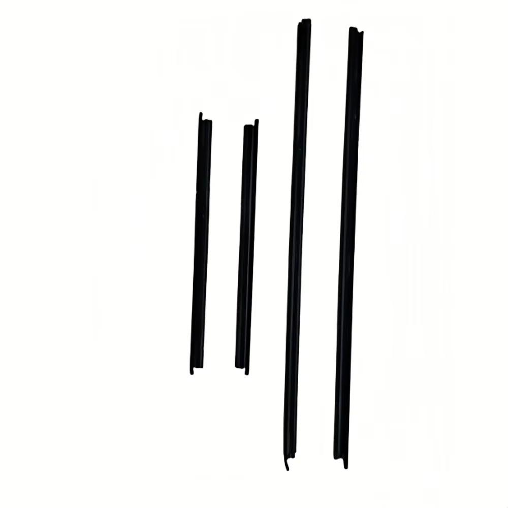 Nissan D21 4-Door Exterior Weatherstripping & Water Deflector Trim