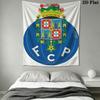 FC Porto Poster Wandbehang Gedruckte Stoffdecke Dekorative Wandteppiche für Schlafzimmer Wohnzimmer Heimdekoration