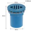 Tubo recto de PVC de 20~50 mm, salida de drenaje para acuario, pecera, conector de drenaje para piscina de mariscos, juntas de tubo para acuario DIY