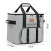 Oxford Cloth Portable Cooler Bag For Outdoor Camping And Picnic With Insulation And Large Capacity