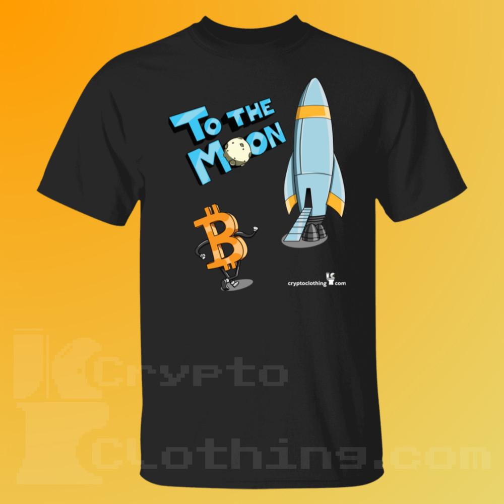 Bitcoin BTC Crypto Cryptocurrency Altcoin HODL Black T-Shirt UPC82 Unisex T-Shirt XXXL