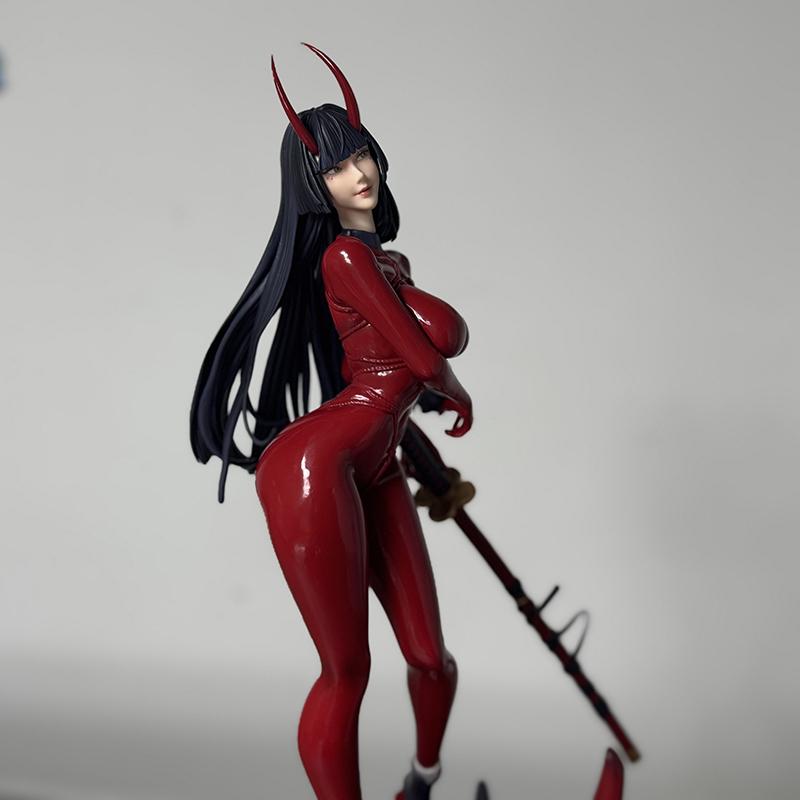 

55cm In Stock Senji Muramasa Scale Large Beautiful Girl Figure With Base Pvc Anime Statue Desktop Decoration Gift 1/4 s Poseable Articulated Detailed High about 55cm