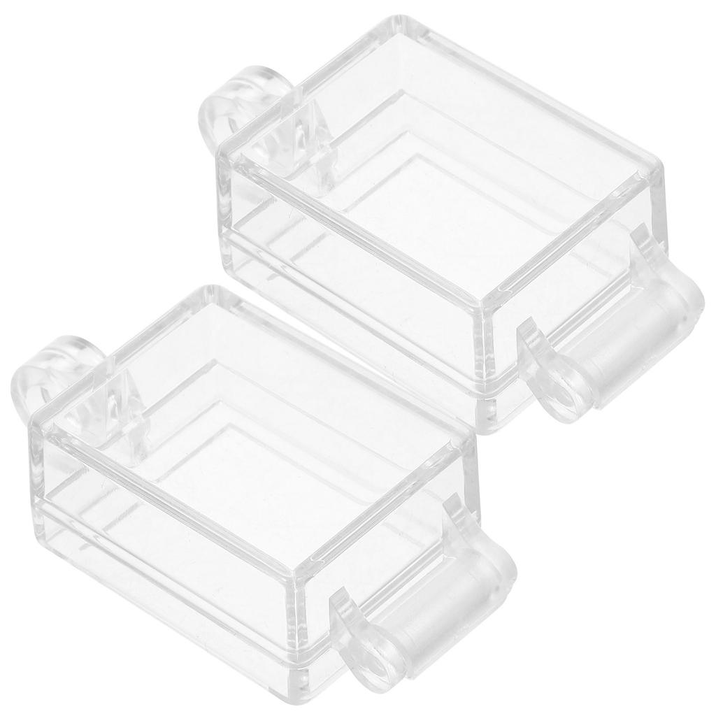 2Pcs Rocker Switch Protective Cover Transparent Waterproof Adhesive Backing for Boat Car Kitchen Bathroom Switch Button Guard