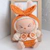 For 17cm Labubu Doll Clothes Fashion Swimwear Clothes Color Match Hoodies Dolls Accessories Cute Decoration Little Cloths