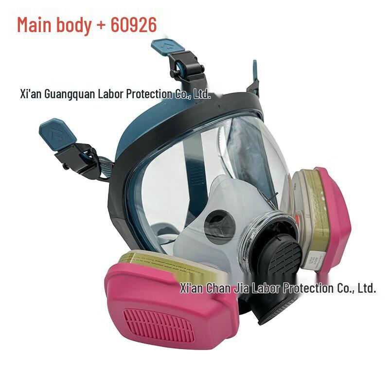 SANSHENG Full-Face Silicone Respirator Mask Standard
