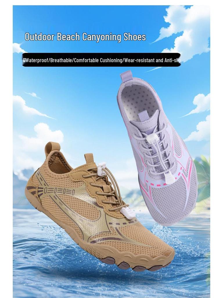 Unisex Outdoor & Indoor Multi-Purpose Shoes: Swimming, Hiking, Wading, River Tracing, Yoga & Fitness