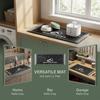 Heat Resistant Drain Bar Mat Flexible Dish Drying Filter Pad Table Mat Wave Draining Pad  Table Use