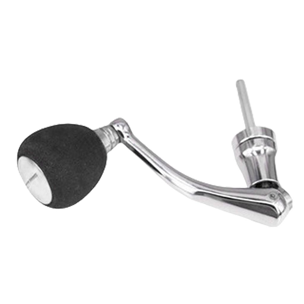 Angelrollenhandgriff Aluminiumlegierungen Angelrollenhandgriffknauf Griffteil für Baitcasting-Angelrolle Griffersatz